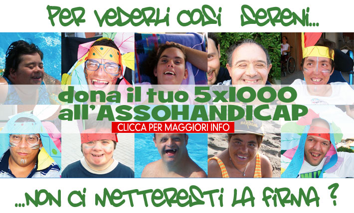 il 5 x mille all'assohandicap